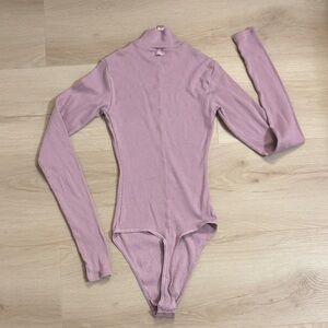 SKIMS Lavender Long Sleeve Bodysuit